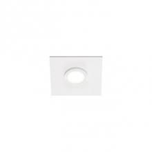 Kuzco FM4209-WH/WH - Low Profile Flush Mount Wall Or Ceiling Mounted Lighting Fixture With Single 1200 Lumen Led