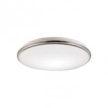 Kuzco FM43311-CH - Circular Steel Base With Polymeric Body, Frosted Acrylic Lens, Chrome Plated