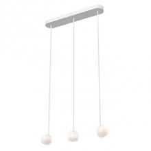 Kuzco MP47613-WH - Perched At The End Of An Elongated Thin Tube Rests A Deceptively Simple Globe, Emitting Both