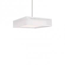 Kuzco PD14015-WH - The Black Or White Organza Shade That Covers The Concealed Aluminum And Steel Chassis Gives Depth