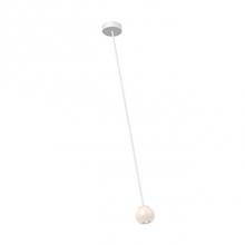 Kuzco PD47603-WH - Perched At The End Of An Elongated Thin Tube Rests A Deceptively Simple Globe, Emitting Both