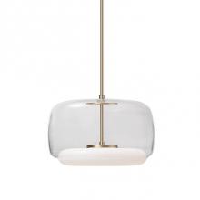 Kuzco PD70615-CL/VB - Pd70615 - Smoked Or Clear Glass Exterior Embraces An Opal Interior