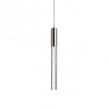 Kuzco PD7721-BN - Single Lamp Led Pendant With Sleek Metal Housing In Brushed Nickel Or Chrome Finishes. Long