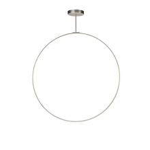 Kuzco PD82560-BN - Aluminum Ring With Circular Ceiling Mount. Circular Profile. Flexible Silicon-Rubber Diffuser.