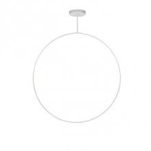 Kuzco PD82560-WH - Aluminum Ring With Circular Ceiling Mount. Circular Profile. Flexible Silicon-Rubber Diffuser.