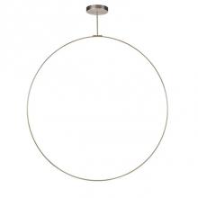 Kuzco PD82572-BN - Aluminum Ring With Circular Ceiling Mount. Circular Profile. Flexible Silicon-Rubber Diffuser.