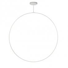 Kuzco PD82572-WH - Aluminum Ring With Circular Ceiling Mount. Circular Profile. Flexible Silicon-Rubber Diffuser.
