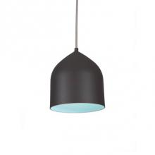 Kuzco PD9108-GH/BU - The Smooth Spun Metal Shade Is Available In Graphite Or White For This Modern Pendant But Add