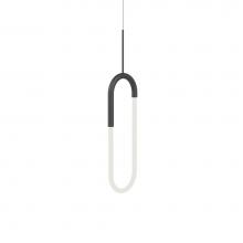 Kuzco PD95108-BK - Extruded Aluminum Body, Acrylic Frosted Tube, Matte Powder-Coated Or Plated