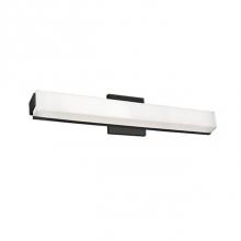 Kuzco VL47225-BK - Vl47225 - Rectangular White Acrylic With Electroplated Formed Steel