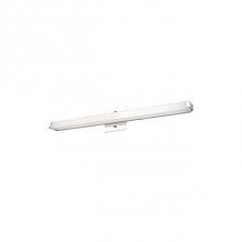 Kuzco VL4725-CH - Simplistic Modern Led With Rectangular Shaped White Acrylic Finished With Chrome End Caps And