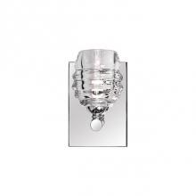 Kuzco VL52105-CH - Vintage But Modern Led Single Light Vanity With Elegant Cannikin Which Omits The Light