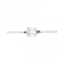 Kuzco VL53228-CH - A Horizontal Hand-Polished, 28 Inch Metal Bar Is Laid Horizontally, Allowing The Led Light To Be