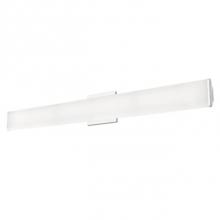 Kuzco VL60236-CH - Vl60236 - Rounded Rectangular Acrylic Diffuser With Electroplated Formed Steel