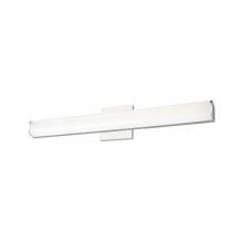 Kuzco VL61224-CH - Vl61224 - Obround White Acrylic Diffuser With Electroplated Formed Steel