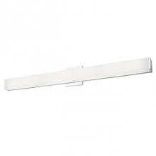 Kuzco VL62236-CH - Vl62236 - Rectangular White Acrylic Diffuser With Electroplated Formed Steel