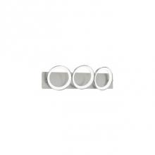 Kuzco VL94826-AS - Diecast Aluminum Rings With Translucent Acrylic DiffusersMetallic Brushed Finish Or Matte