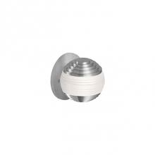 Kuzco WS10502-BN - Unique Led Wall Sconce With A Stratum Sphere Shaped Cast Aluminum With Matching Heavy Gauge