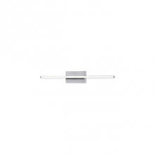 Kuzco WS18224-BN - Square Profile Linear Aluminum With RectangularWall MountOptional Adapter Plate For Larger