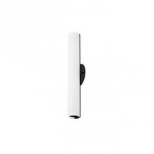Kuzco WS8318-BK - Led Wall Sconce With Cylinder Shaped White Opal Glass.  Available In For Three Different Styles