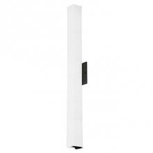 Kuzco WS8432-BK - Led Wall Sconce With Rectangular Shaped White Opal Glass. Available In For Three Different Styles