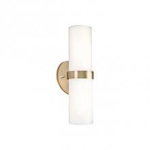 Kuzco WS9815-VB - A Sleek Cylinder 15 Inches Long Conceals The Led Light Source Allowing For An Even Light