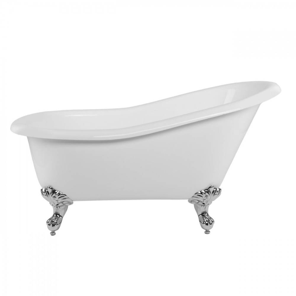 Hawke Acrylic Slipper Clawfoot Tub