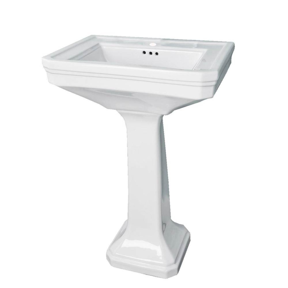 26 INCH PORCELAIN PEDESTAL