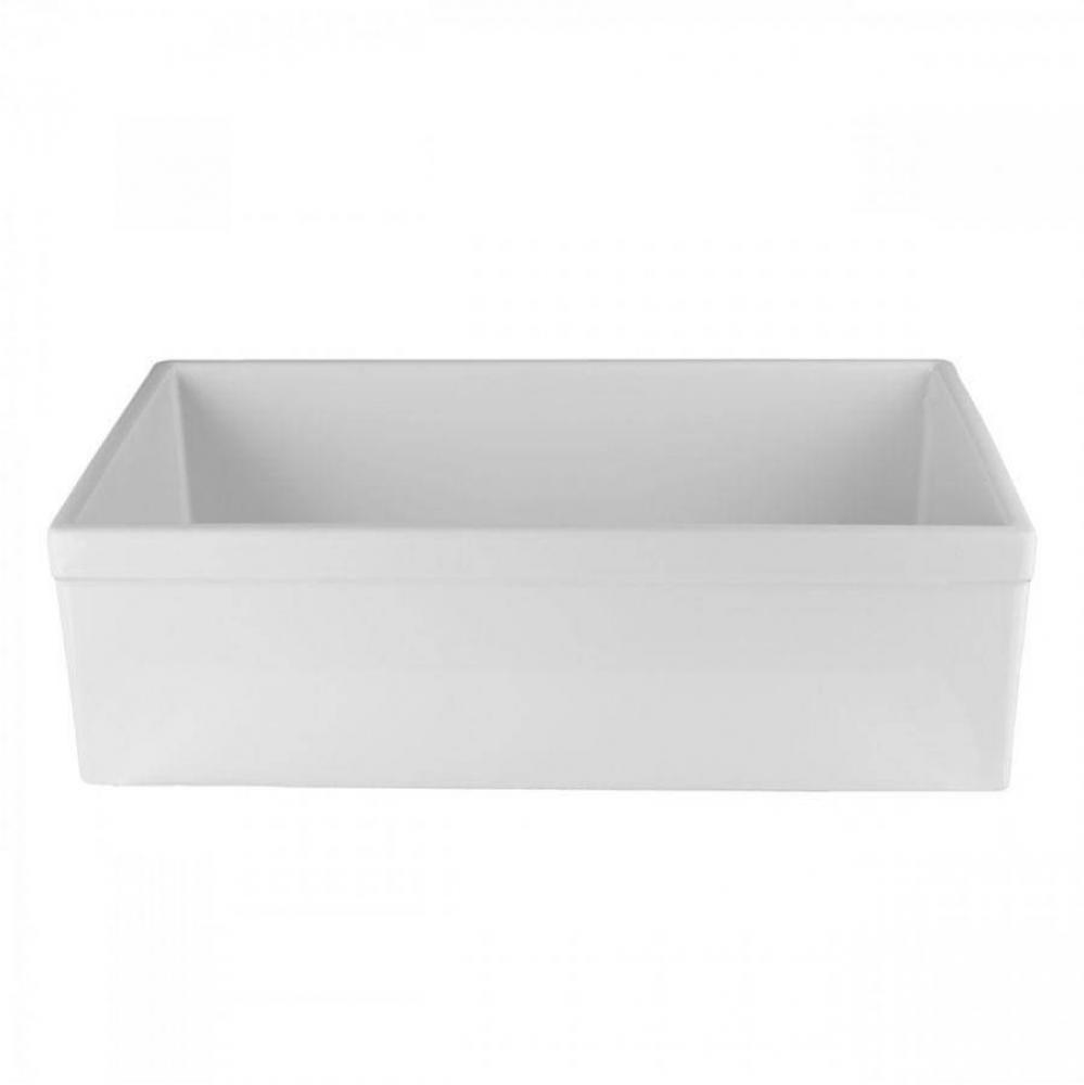 33'' x 18'' Reversible Fireclay Farmhouse Sink