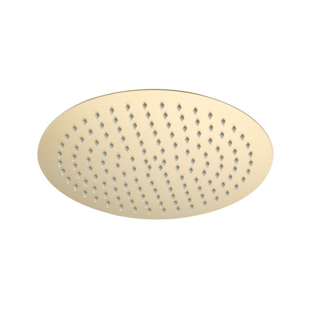 Round Thin Shower Head - 12 Inch