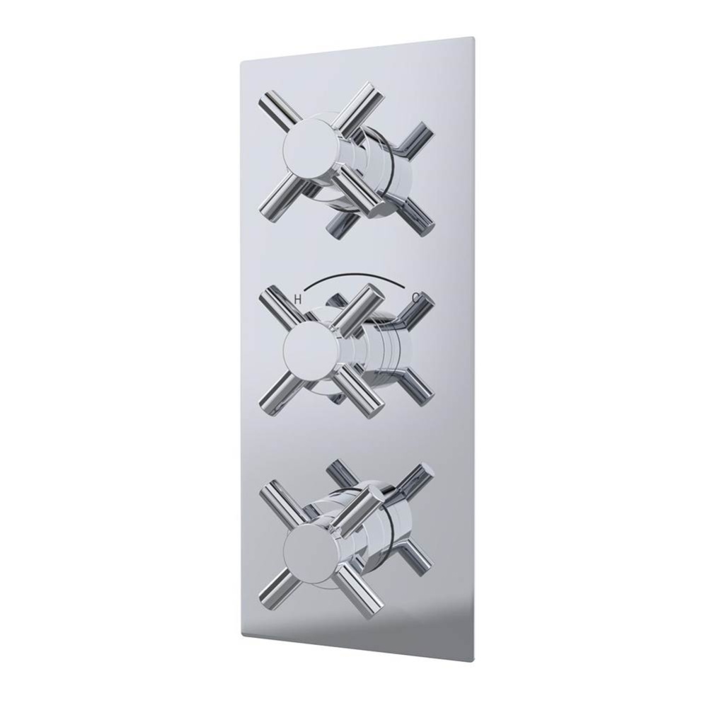 Thermostatic Valve -3F- 3 Cross Handles