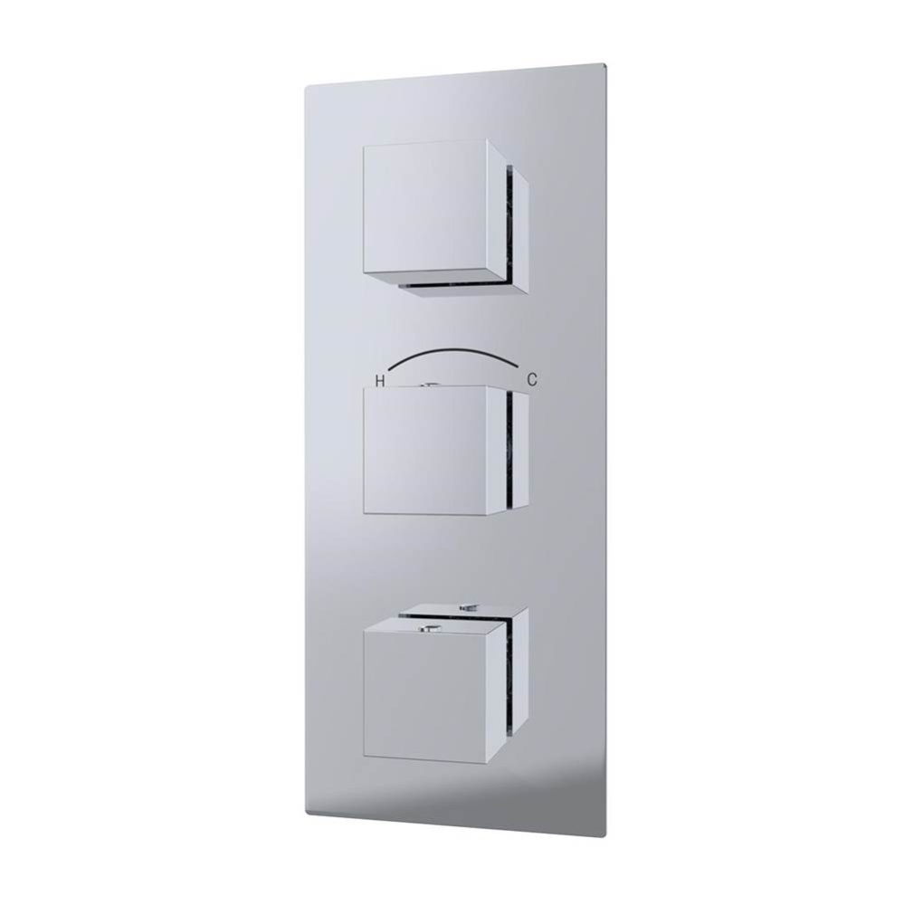 Thermostatic Valve -4F- 3 Square Handles