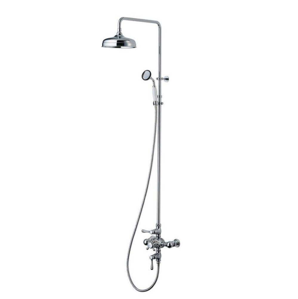 Exposed Bathroom Shower Set with Handshower
