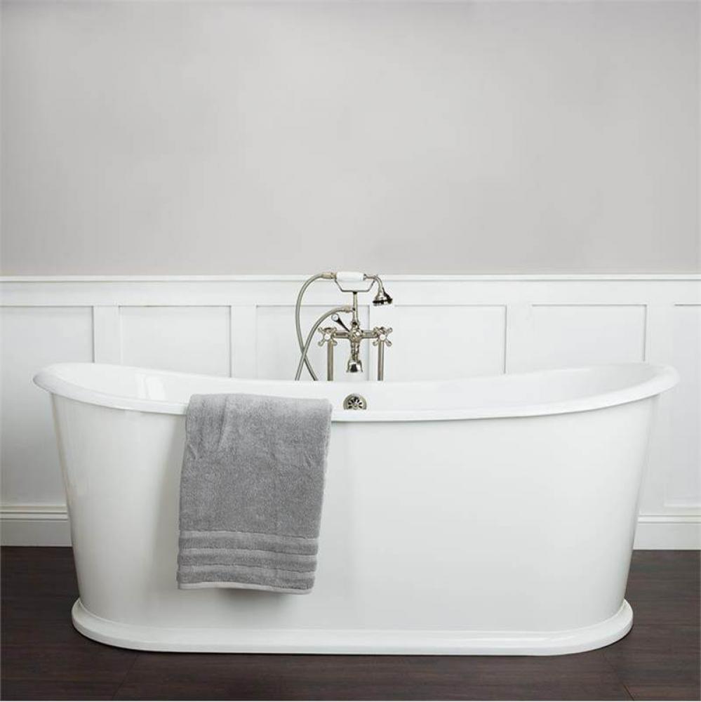 Robenson Cast Iron Double Ended Clawfoot Tub