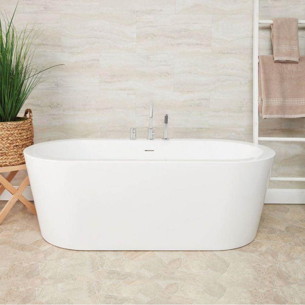 Hadlow Acrylic Contemporary Double Ended Tub