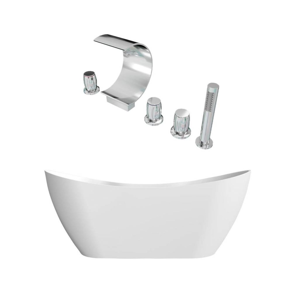 Wexler Acrylic Contemporary Tub