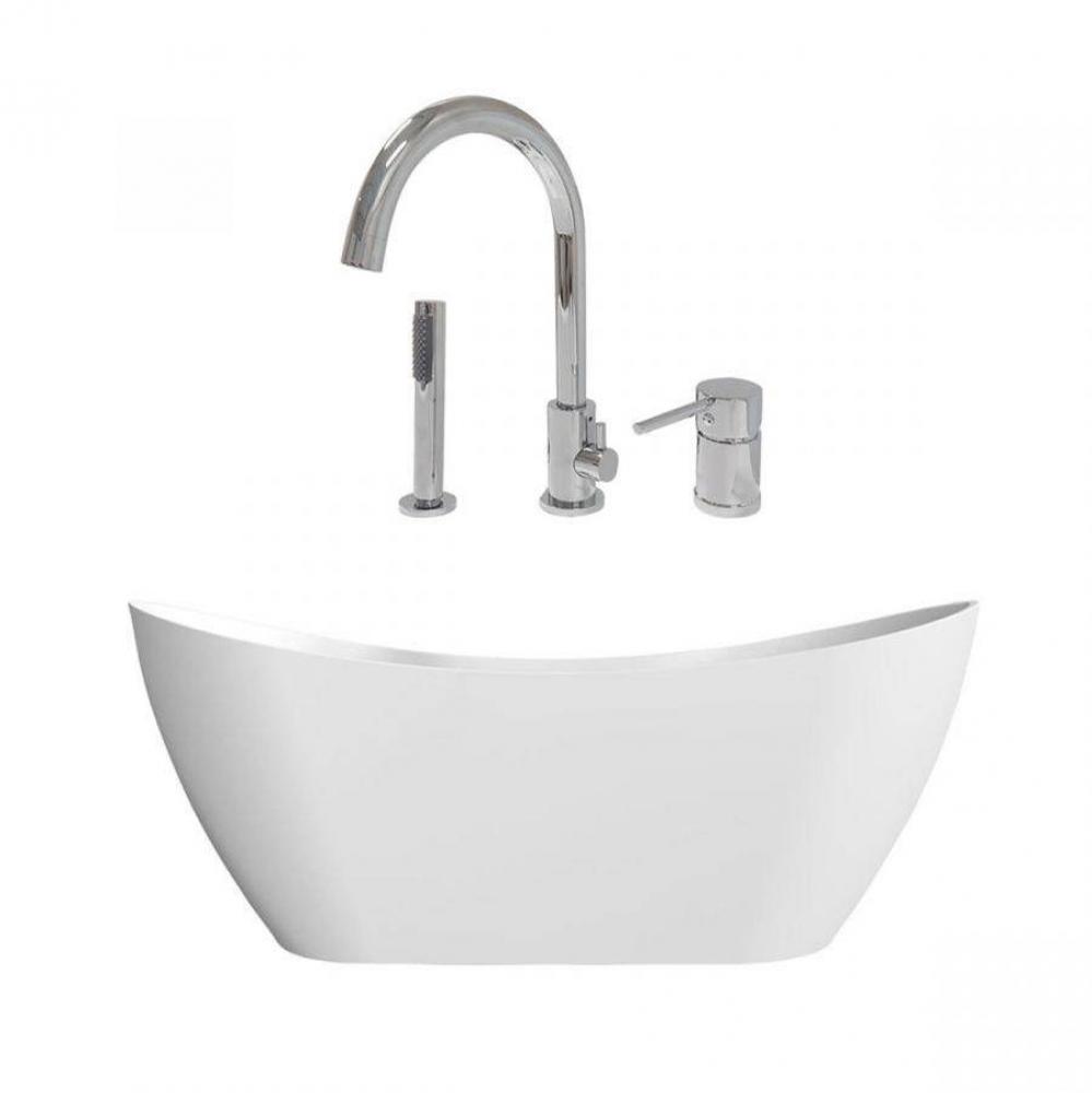 Wexler Acrylic Contemporary Tub