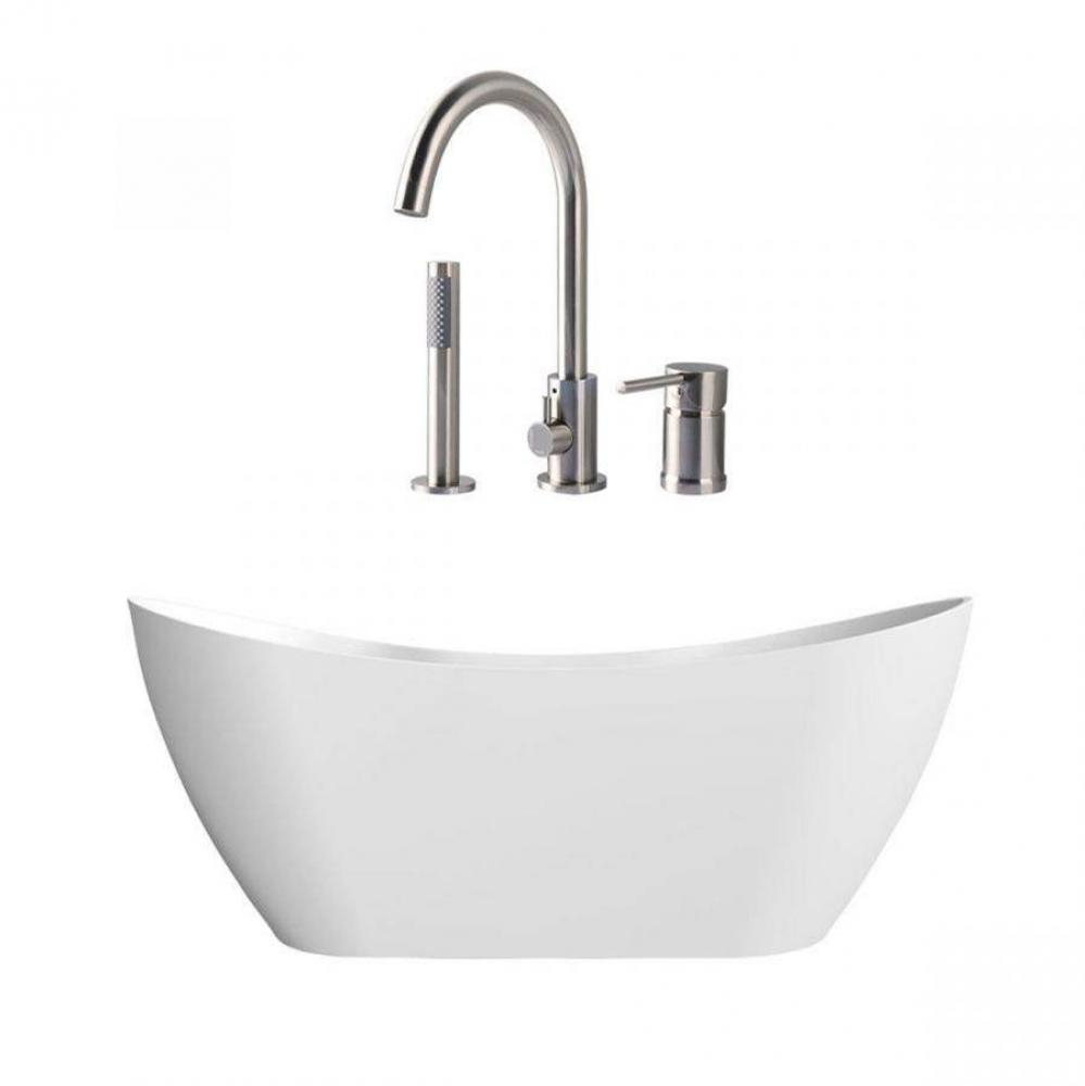 Wexler Acrylic Contemporary Tub