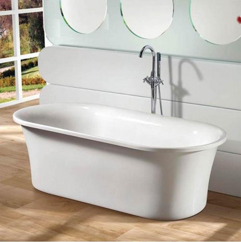 Acry Cont Freestanding Tub