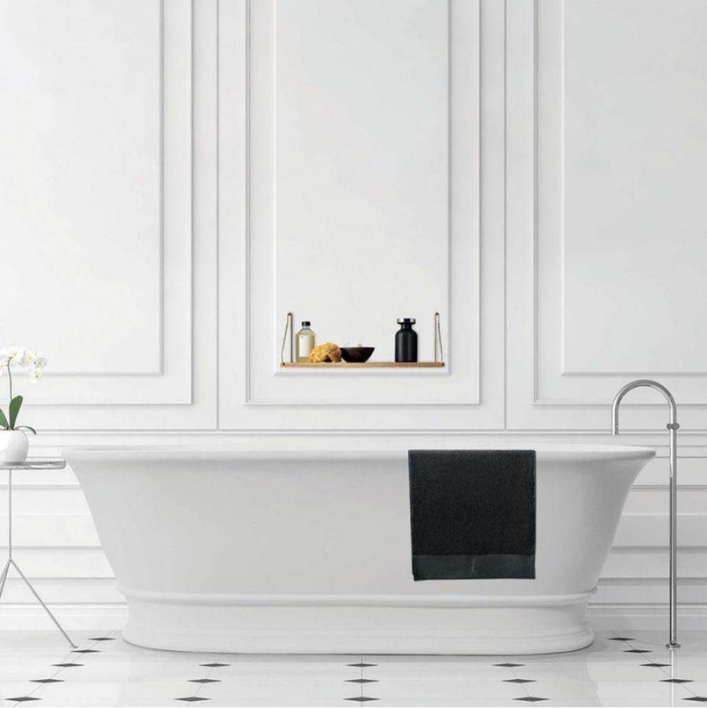 Antibes MINERALCAST Double Ended Tub