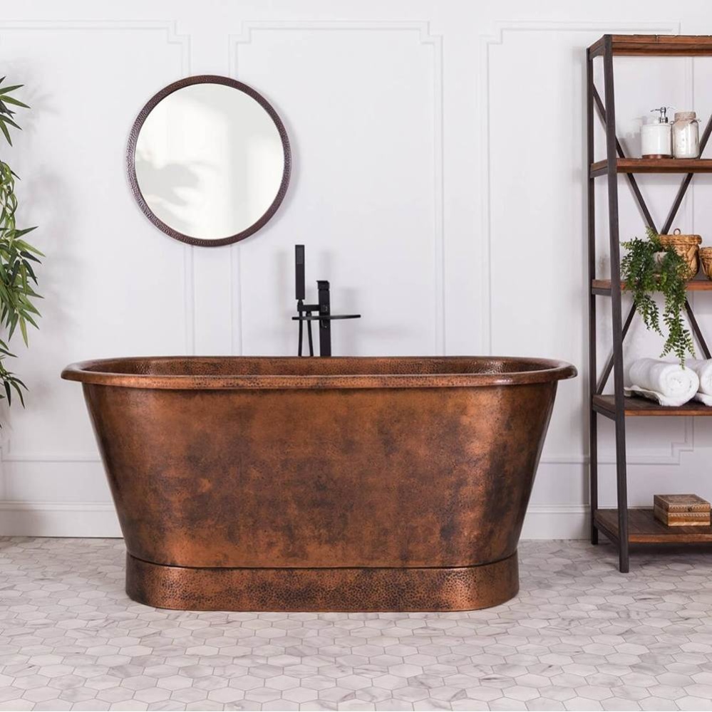 Roderick Copper Double Ended Freestanding Tub