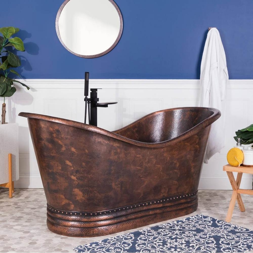 Eyre Copper Freestanding Tub