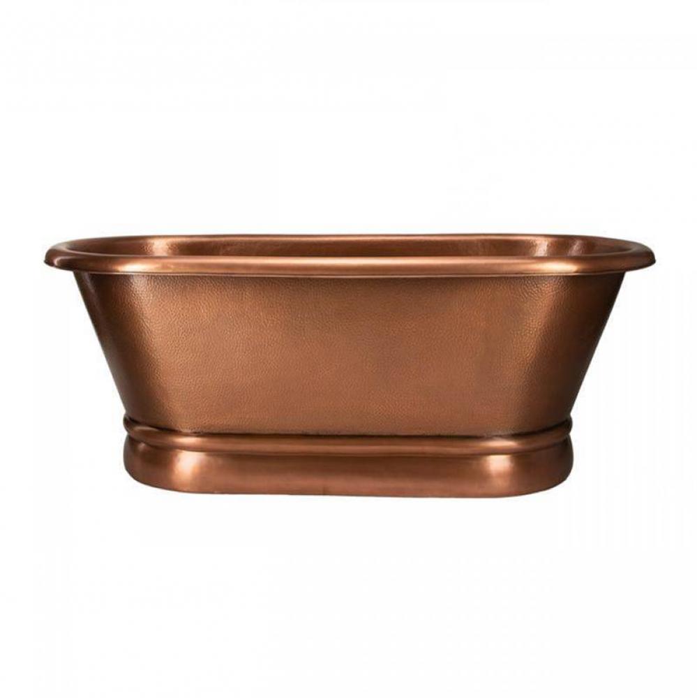 Cali Copper Pedestal Tub