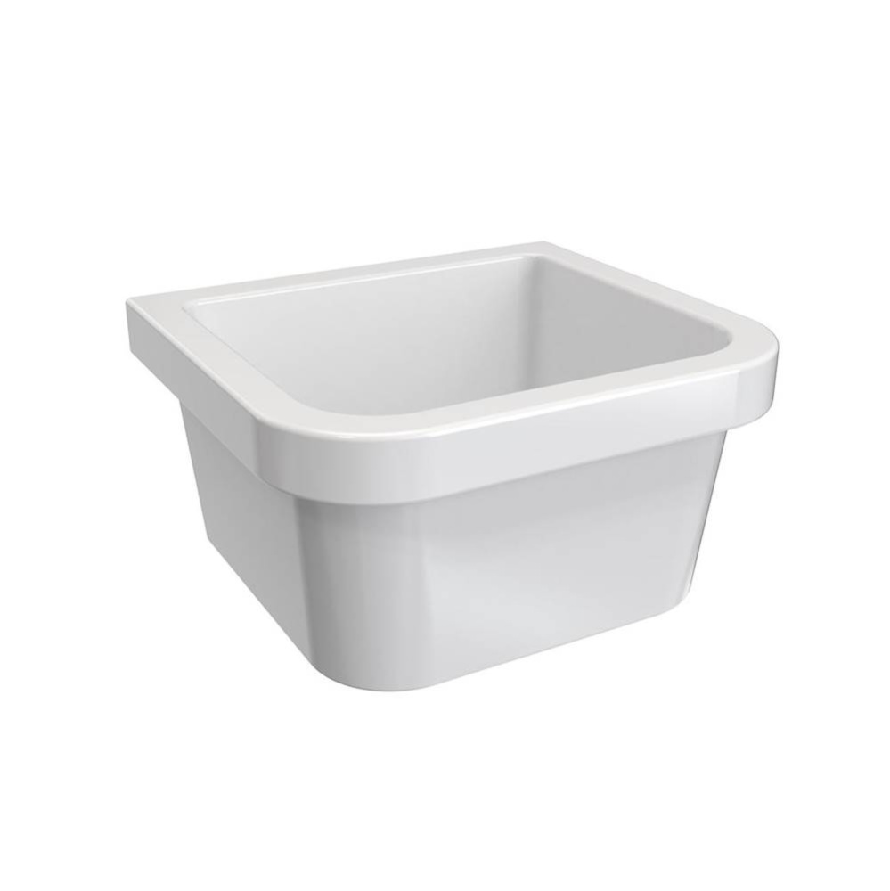Porcelain Wall Mount Utility Sink - 16''