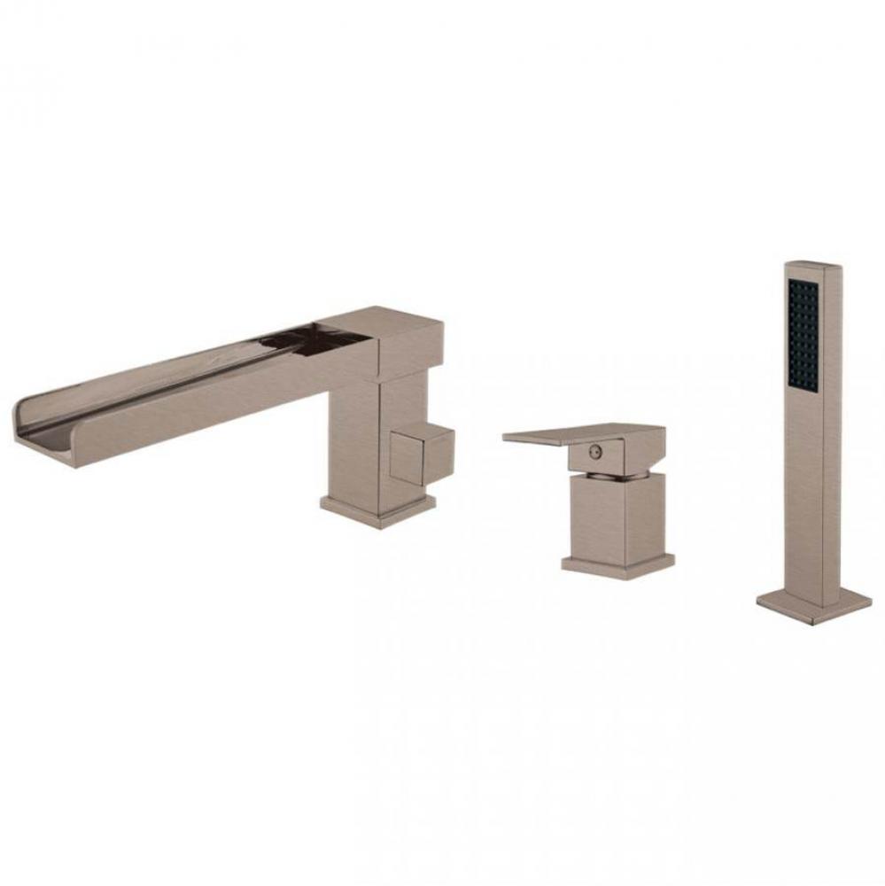 Roman Deck Mount Faucets - Waterfall