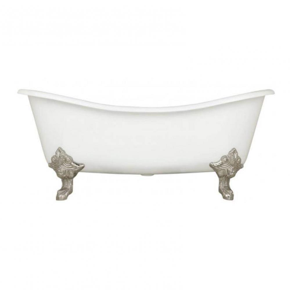 Robenson Cast Iron Double Ended Clawfoot Tub