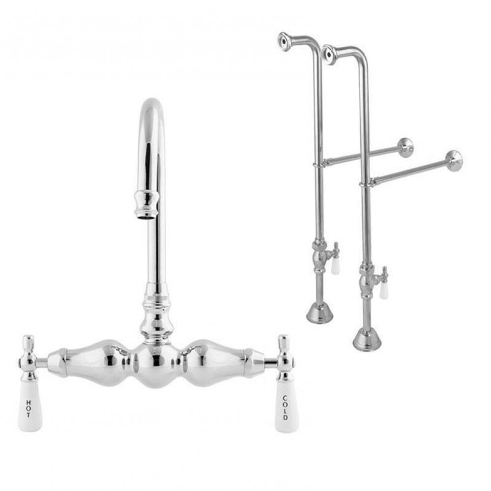 Freestanding Faucet - Gooseneck Spout