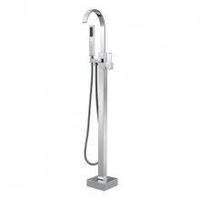 Maidstone 121-CGSF8-1 - Contemporary Freestanding Faucet - Gooseneck