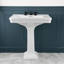 Maidstone 138-PDS11 - 30 Inch Pedestal Bathroom Sink - 8 Inch Centers