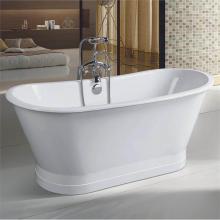 Maidstone 2201un-67-0-w - UNA Cast Iron Double Ended Skirted Tub